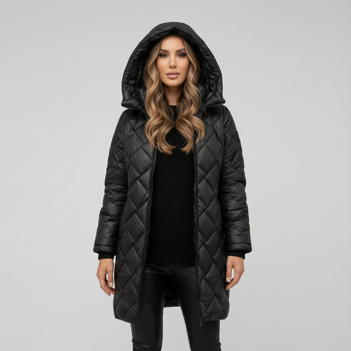 Audrey - Manteau Matelassé Élégant