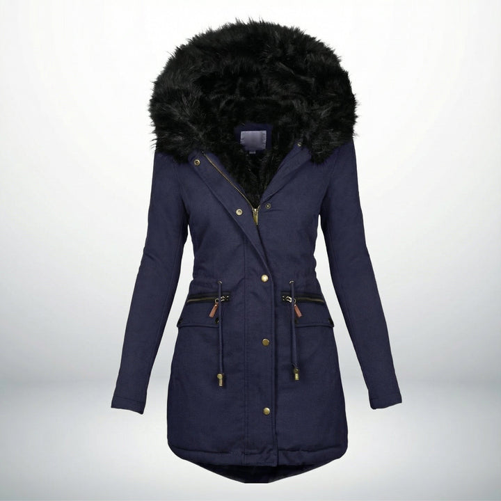 Léa - Parka avec Capuche en Fourrure
