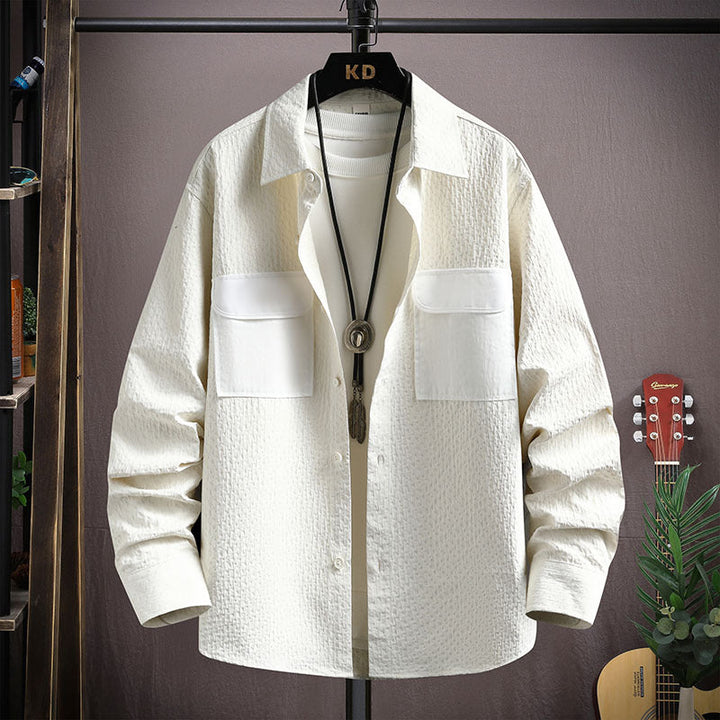 Toulouse - Chemise Décontractée en Tissu Texturé