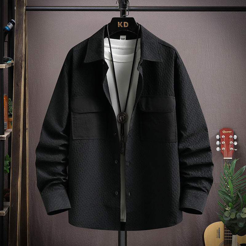 Toulouse - Chemise Décontractée en Tissu Texturé