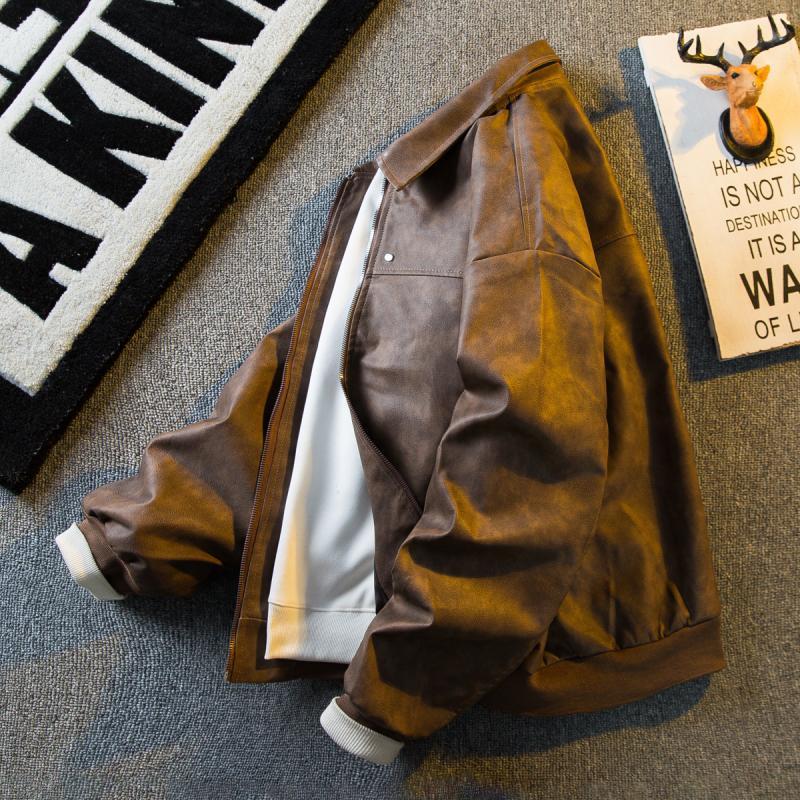 Reims - Veste en Cuir Décontractée