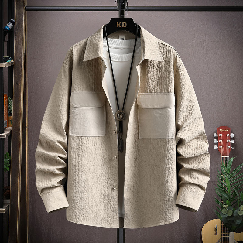 Toulouse - Chemise Décontractée en Tissu Texturé