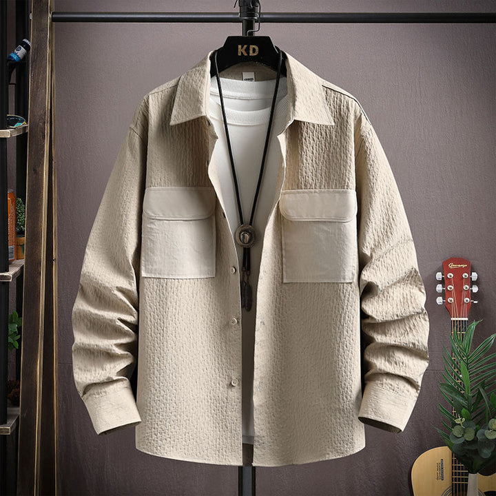 Toulouse - Chemise Décontractée en Tissu Texturé