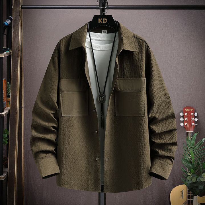 Toulouse - Chemise Décontractée en Tissu Texturé