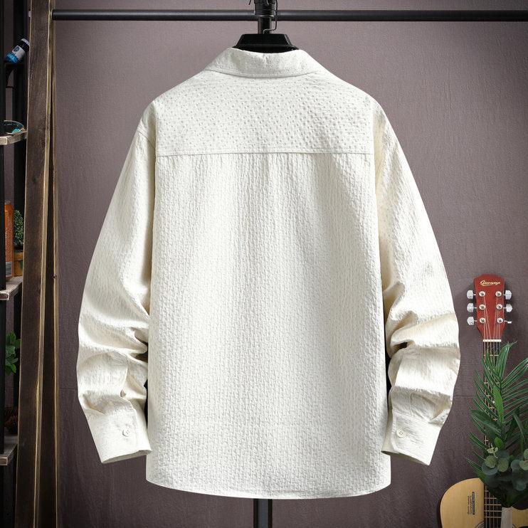 Toulouse - Chemise Décontractée en Tissu Texturé