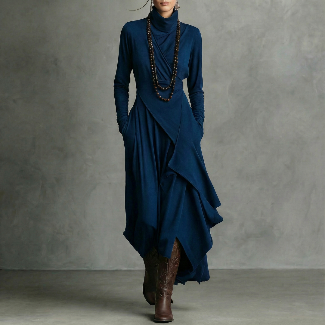 Gabrielle - Robe fluide élégante moderne