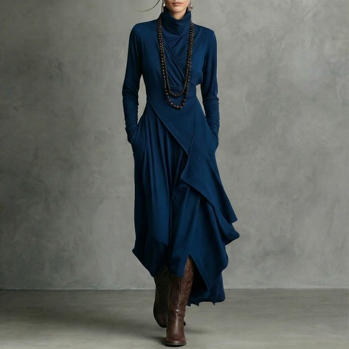 Gabrielle - Robe fluide élégante moderne