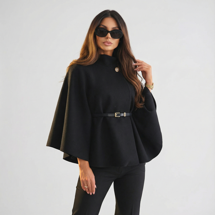 Caroline - Manteau Cape Élégant