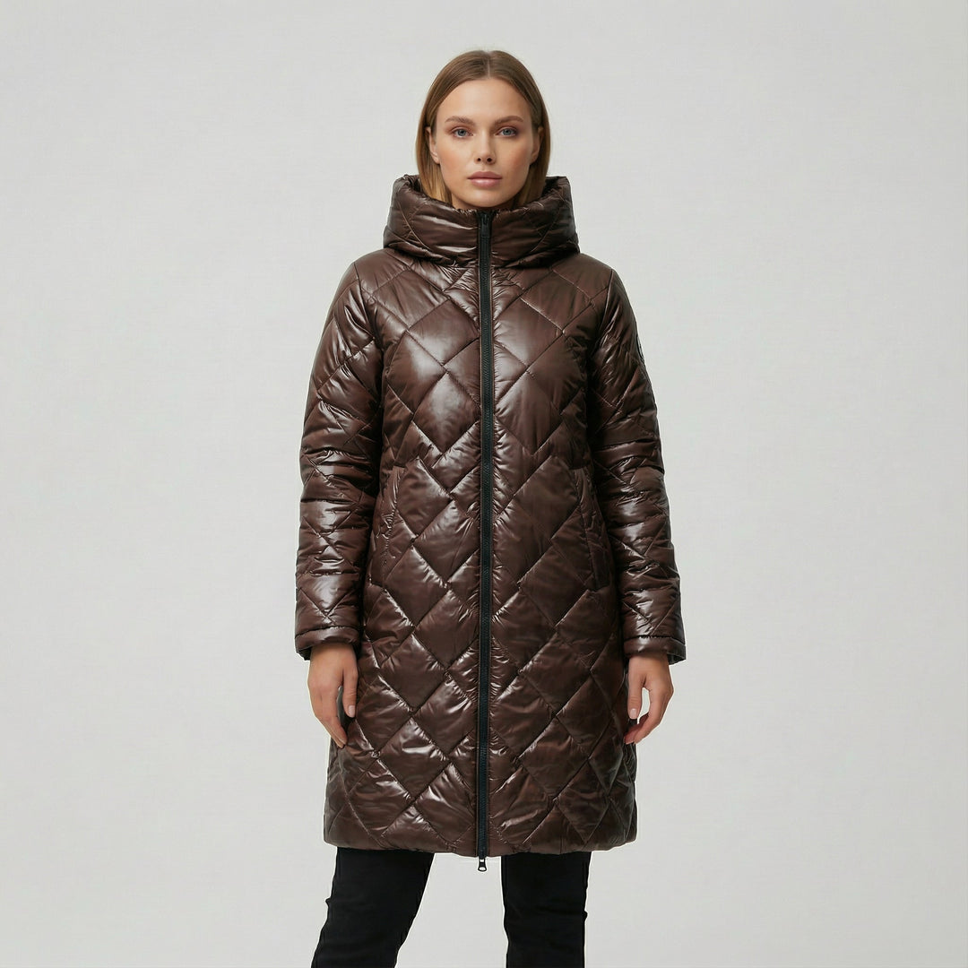 Audrey - Manteau Matelassé Élégant