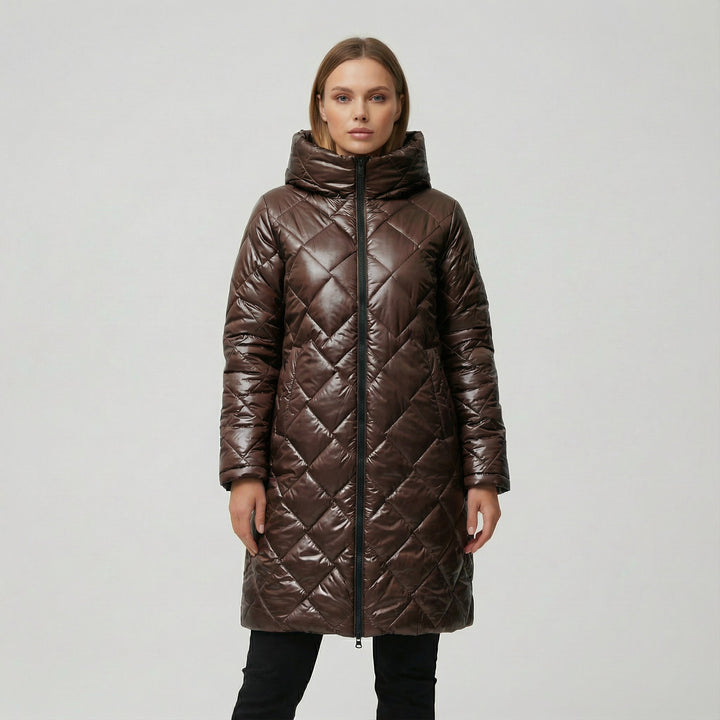 Audrey - Manteau Matelassé Élégant