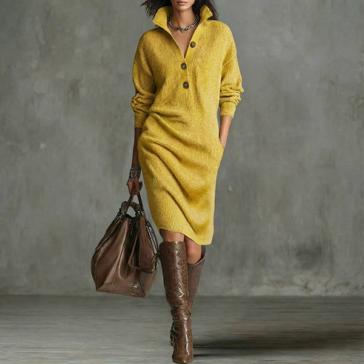 Zoé - Robe Tricotée Élégante