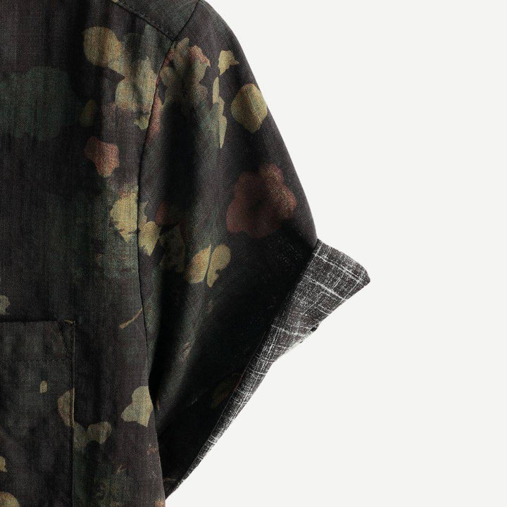 Marcel - Chemise Florale Sombre