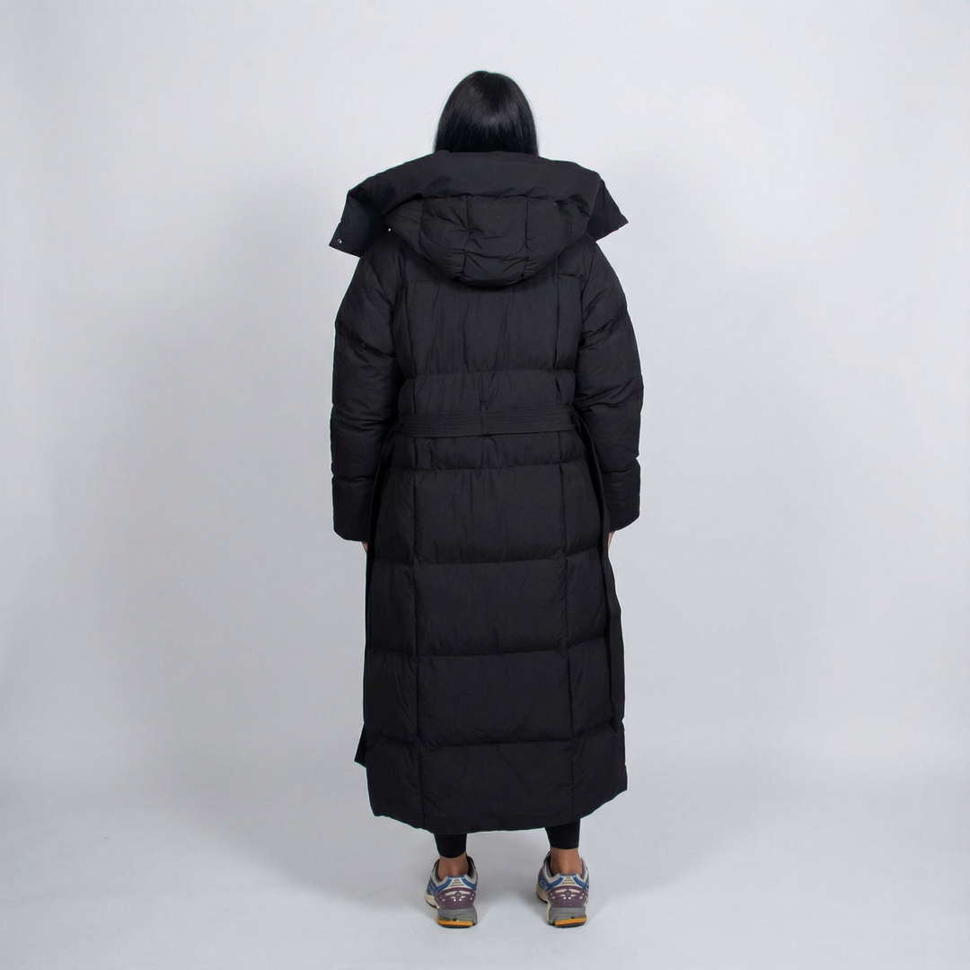 Amandine - Doudoune Longue à Capuche