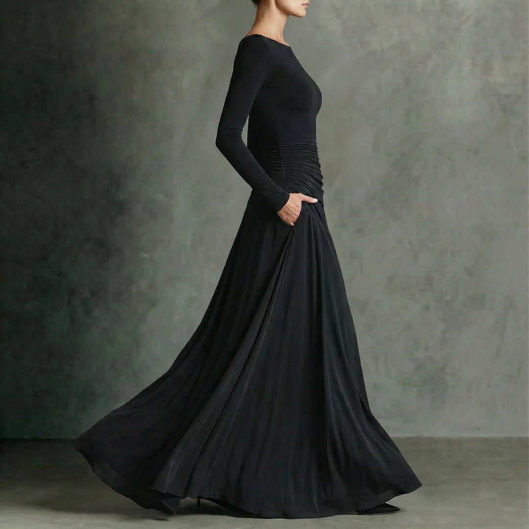 Monique - Robe Longue Élégante