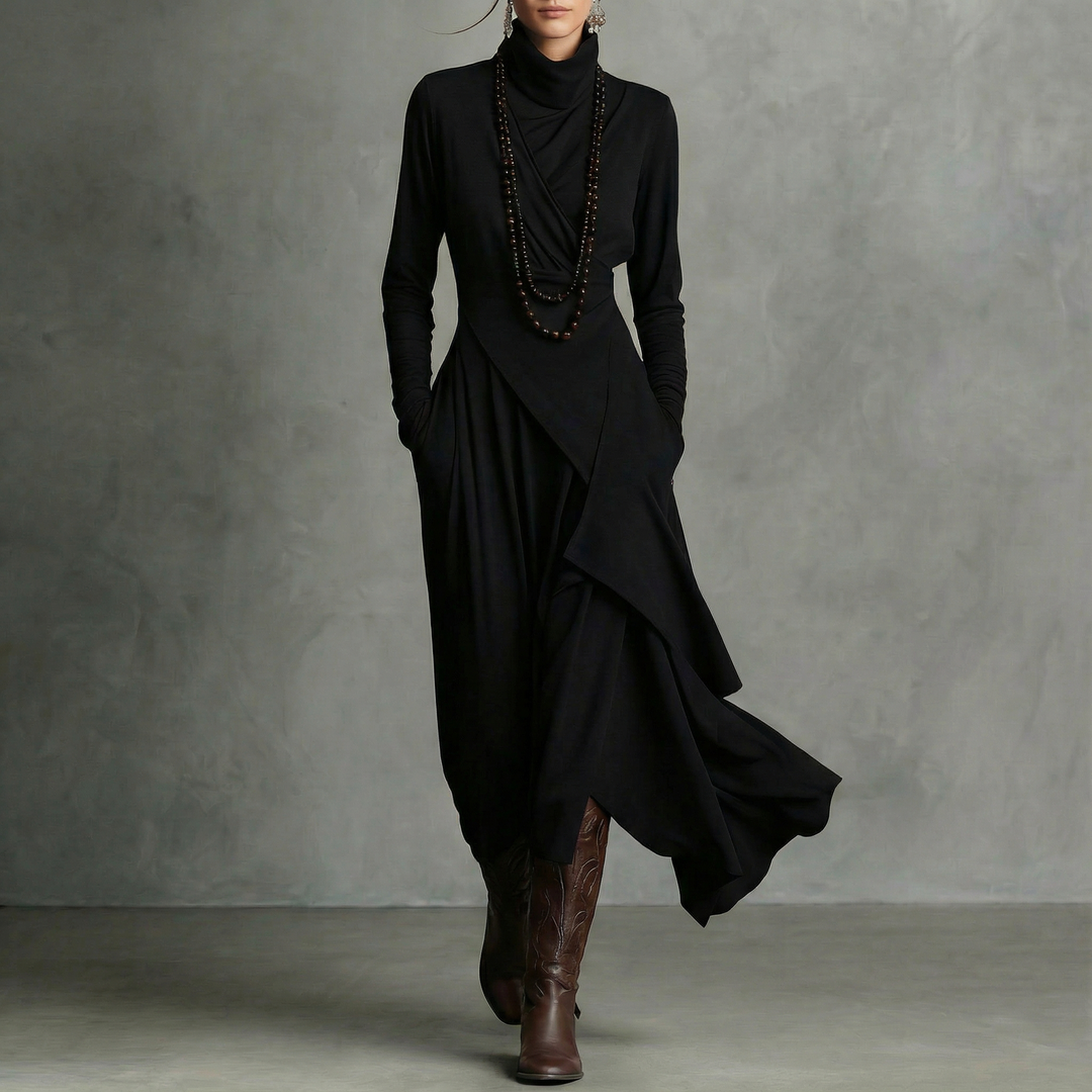 Gabrielle - Robe fluide élégante moderne