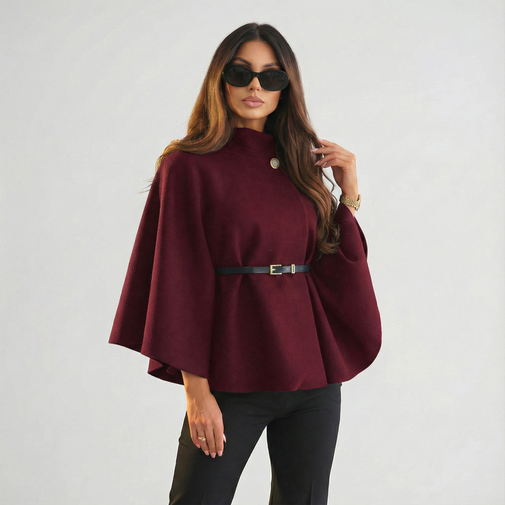 Caroline - Manteau Cape Élégant