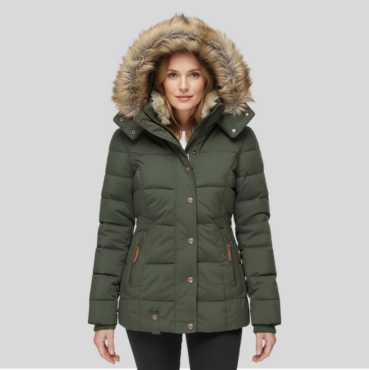 Sophie - Veste Matelassée avec Capuche