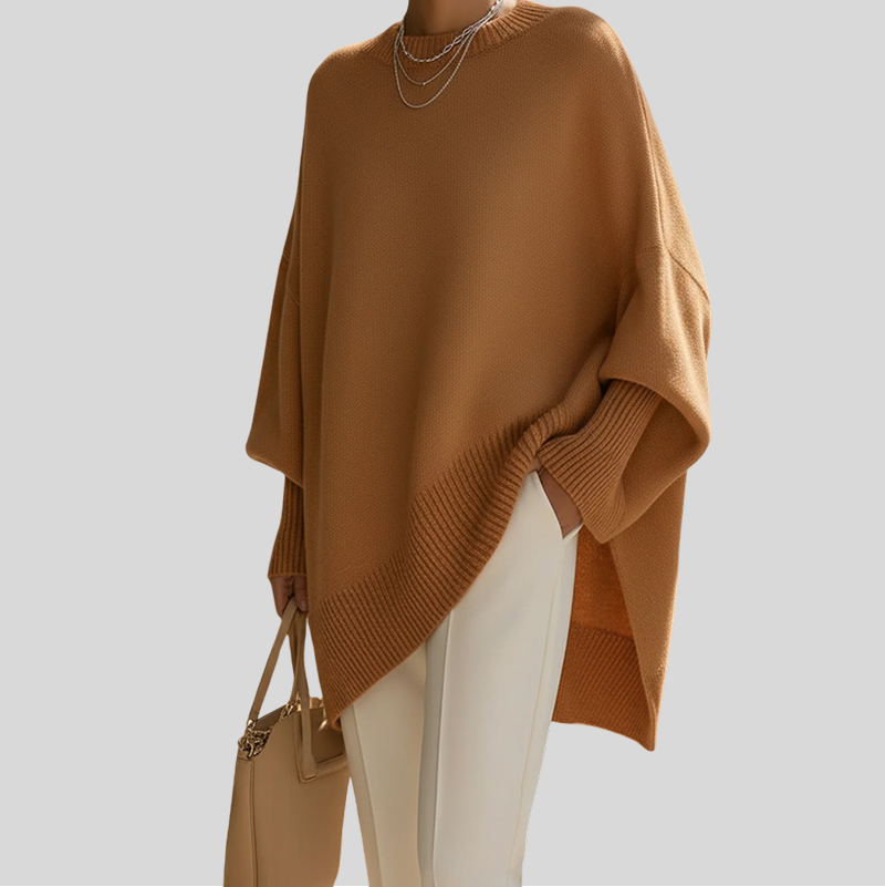 Juliette - Pull Poncho Élégant