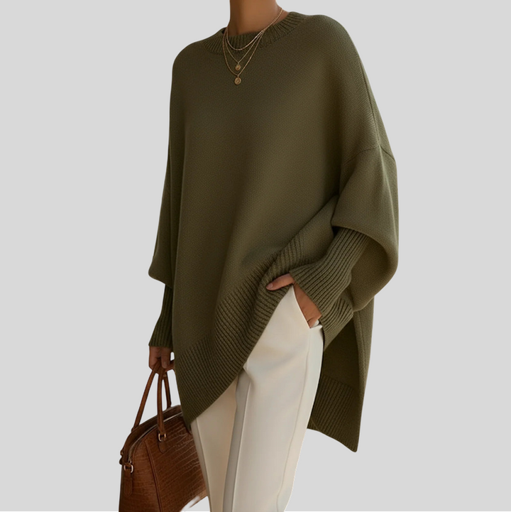 Juliette - Pull Poncho Élégant