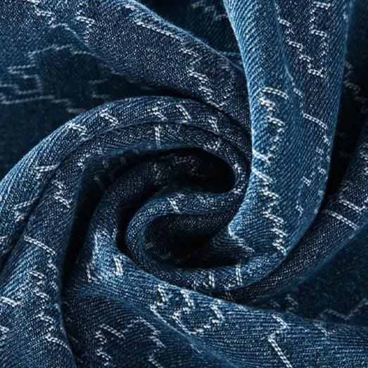 Orléans - Veste en Jean avec Doublure en Fourrure