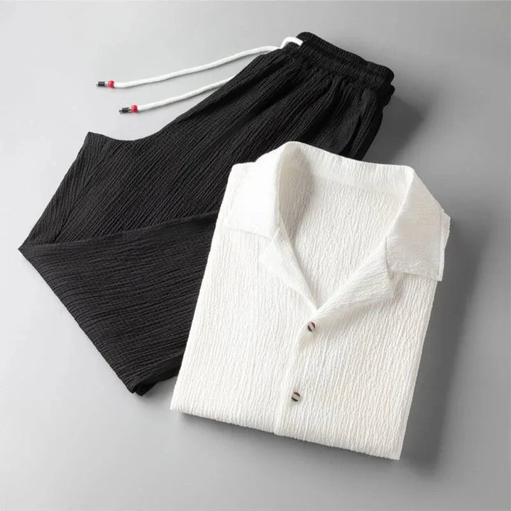 Nicolas - Ensemble Oversized Décontracté en Tissu Texturé