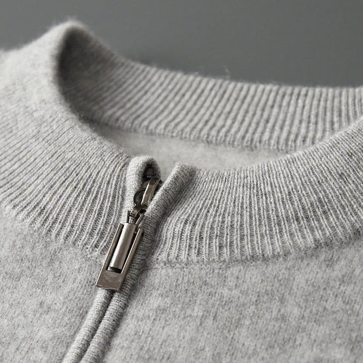 Théo - Cardigan zippé à l’allure contemporaine