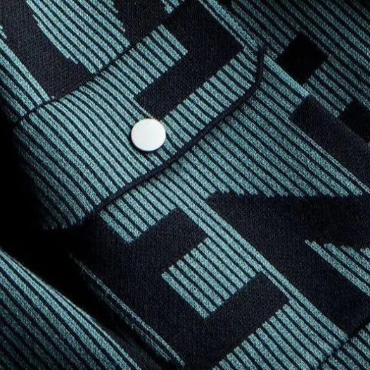 Dijon - Chemise Graphique avec Motif Audacieux