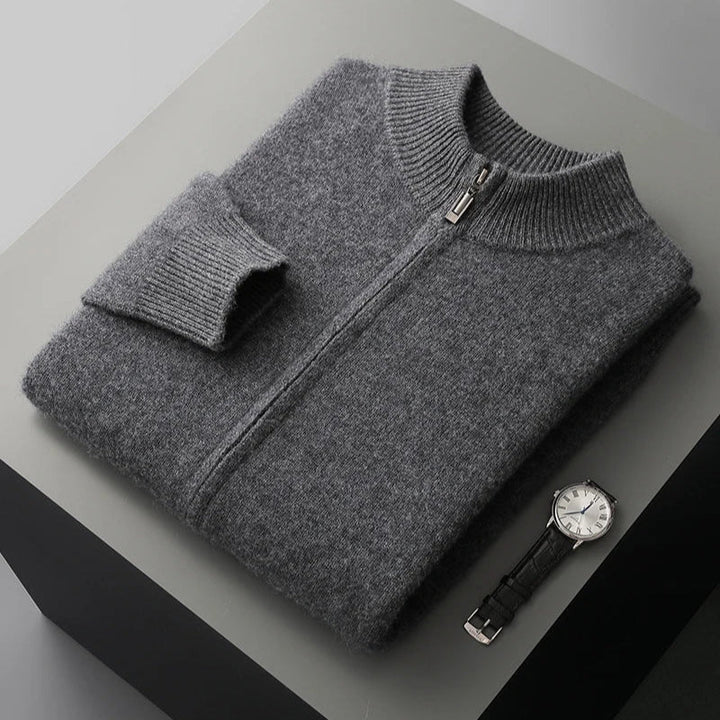 Thomas - Cardigan Zip Douillet