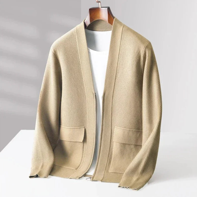 Amari Cashmere Knitted Cardigan