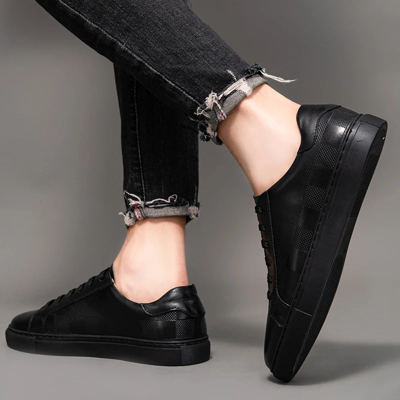 Alban - Sneakers en Cuir Élégants