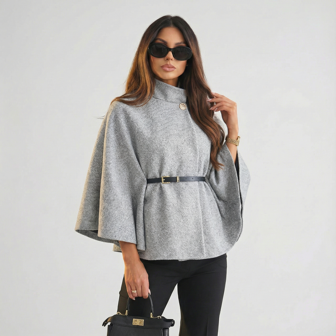 Caroline - Manteau Cape Élégant
