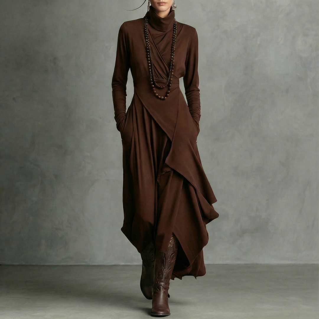 Gabrielle - Robe fluide élégante moderne