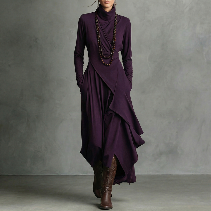 Gabrielle - Robe fluide élégante moderne